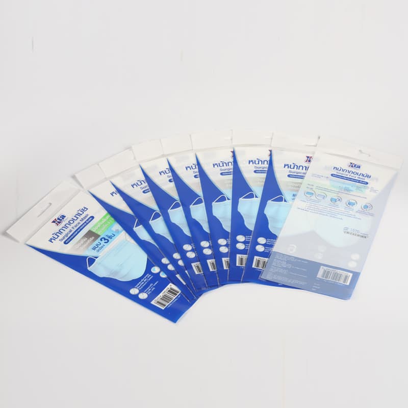 Self Adhesive Header Card Mask Bag 2