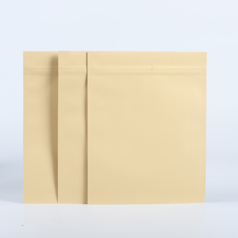 Three Side Seal Resealable Bag 1