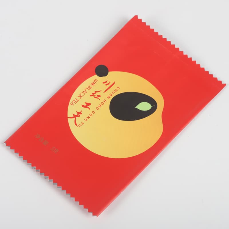 Three Side Seal Tea Packaging Bag 1