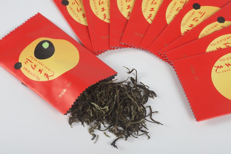 Three Side Seal Tea Packaging Bag 2