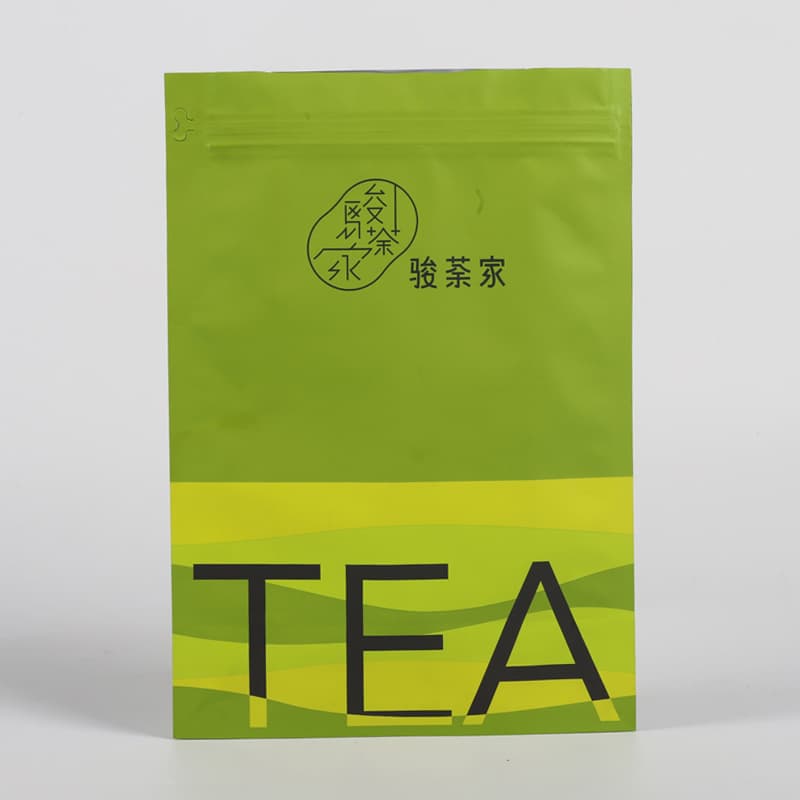 Flat Bottom Resealable Tea Bag 1