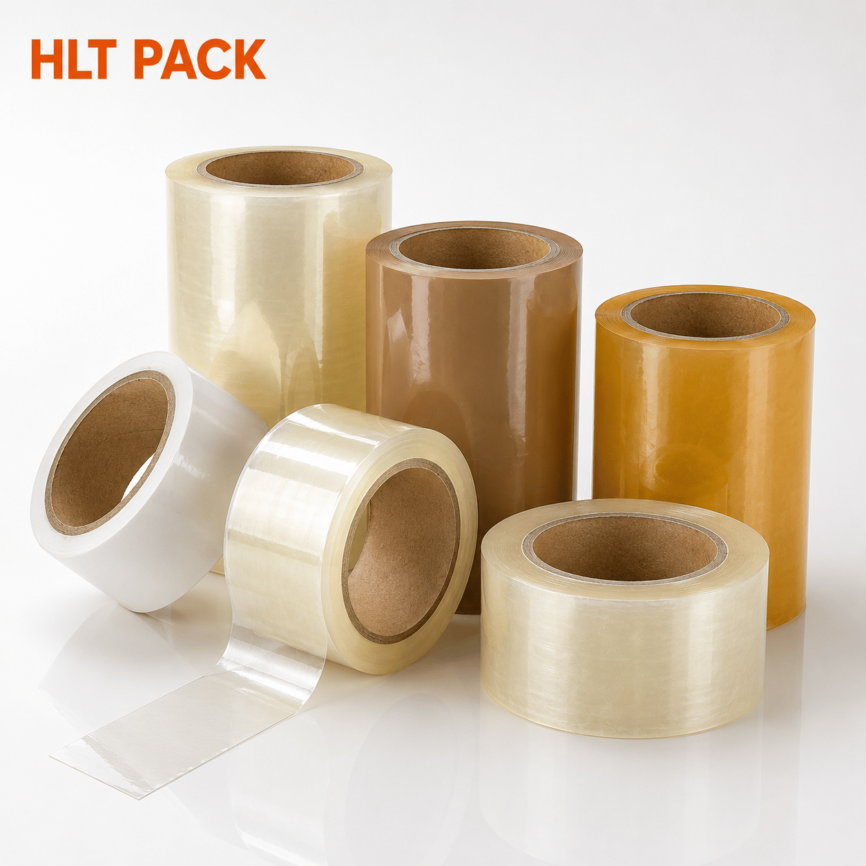 Clear BOPP Carton Sealing Tape