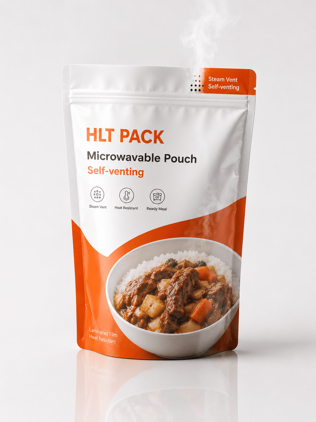 Microwavable Retort Pouch 7