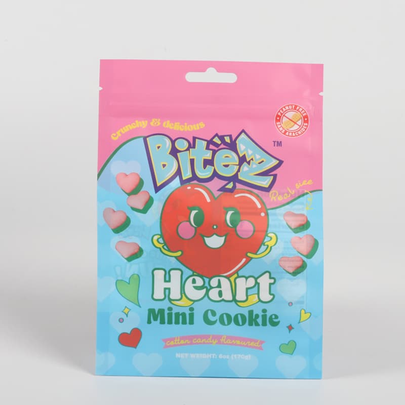 Three Side Seal Resealable Zipper with Hang Hole Bag 1